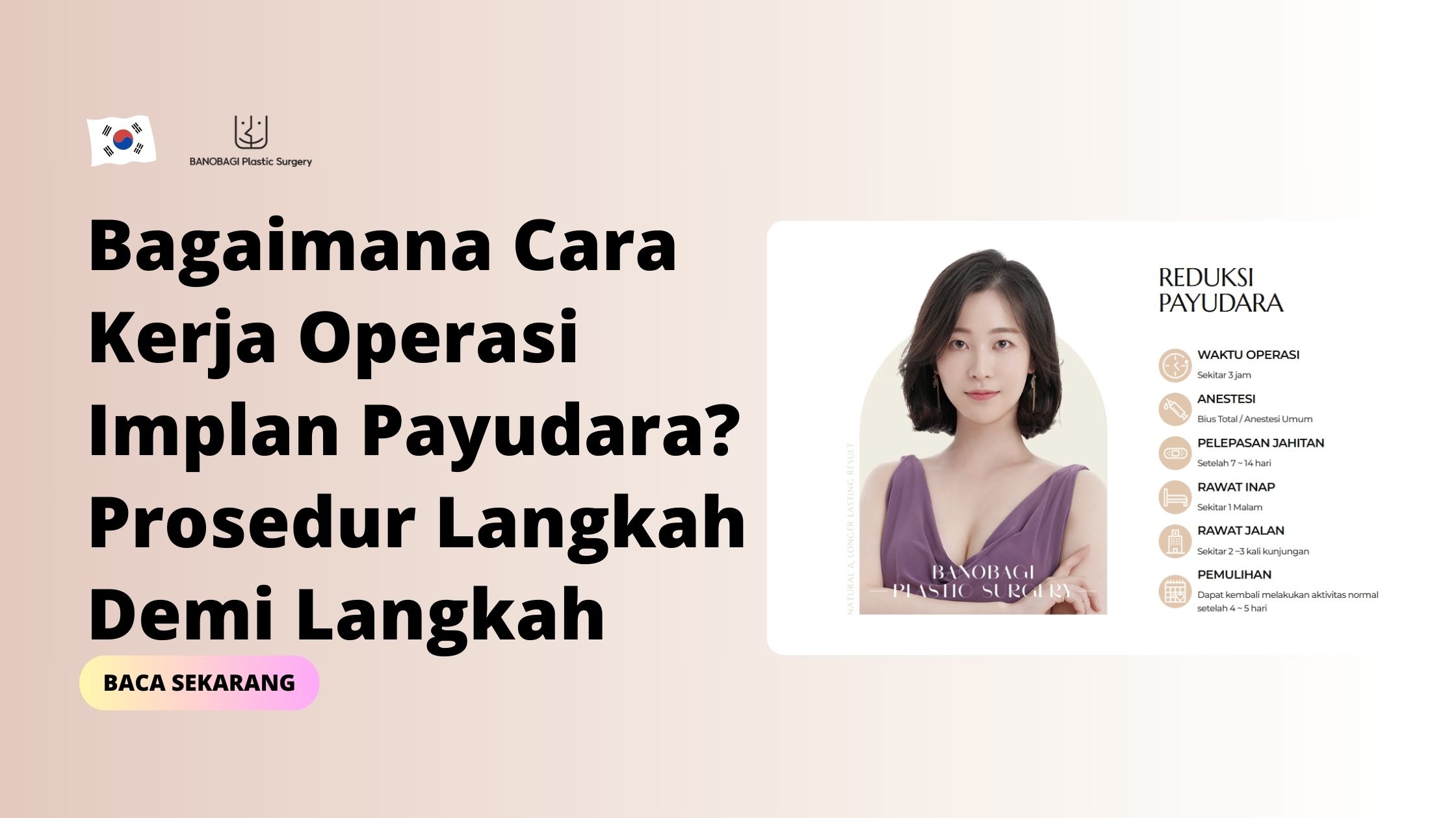 Cara Kerja Operasi Implan Payudara