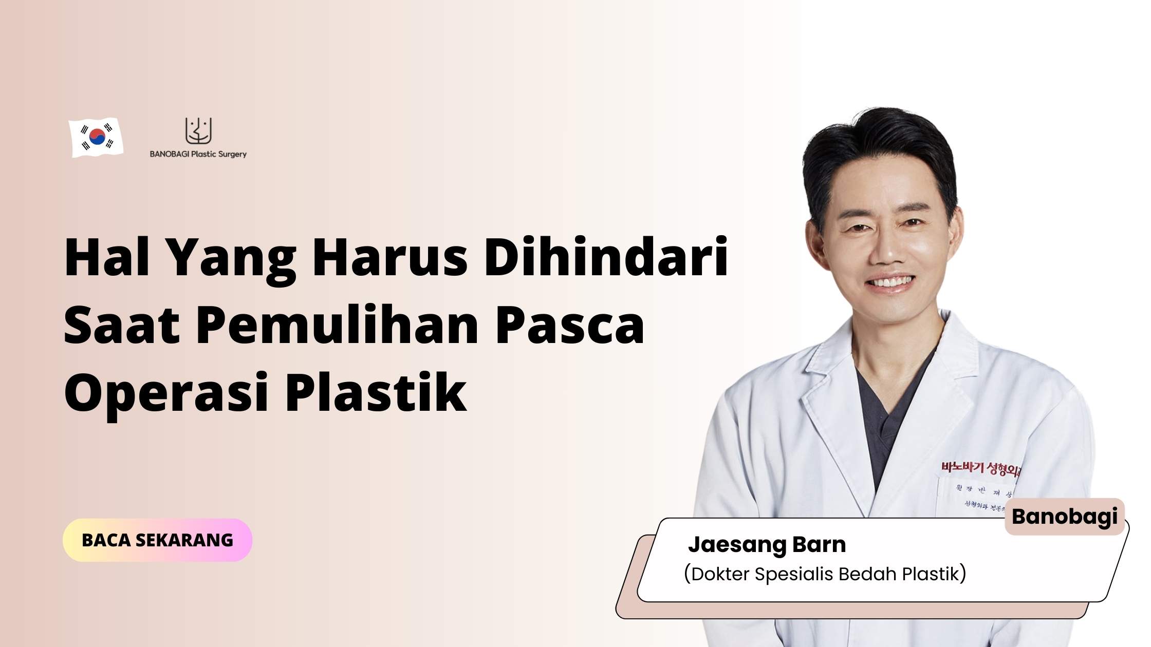 pemulihan pasca operasi plastik