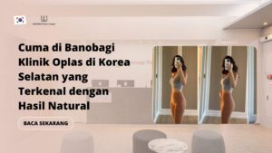 Cuma di Banobagi Klinik Oplas di Korea Selatan yang Terkenal dengan Hasil Natural